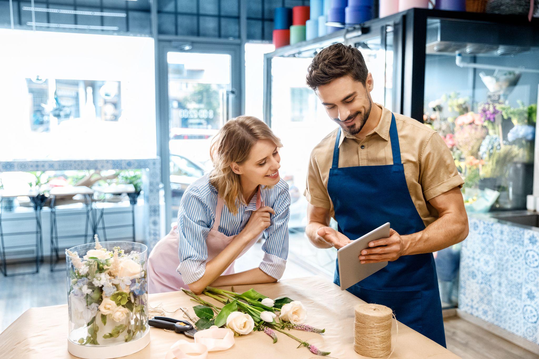 Small florist business