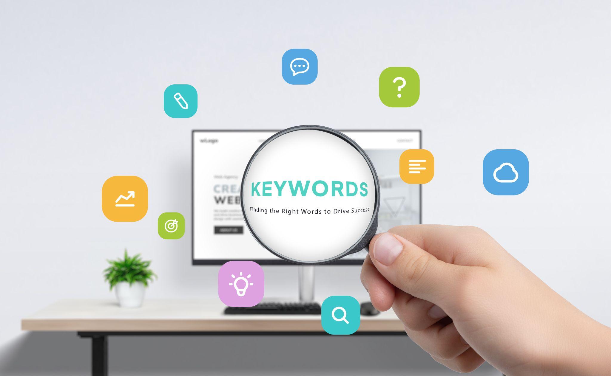 Searching for keywords online